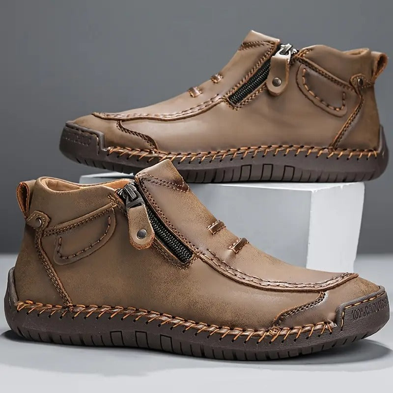 OrthoLux™ | Premium Leather Orthopedic Shoes
